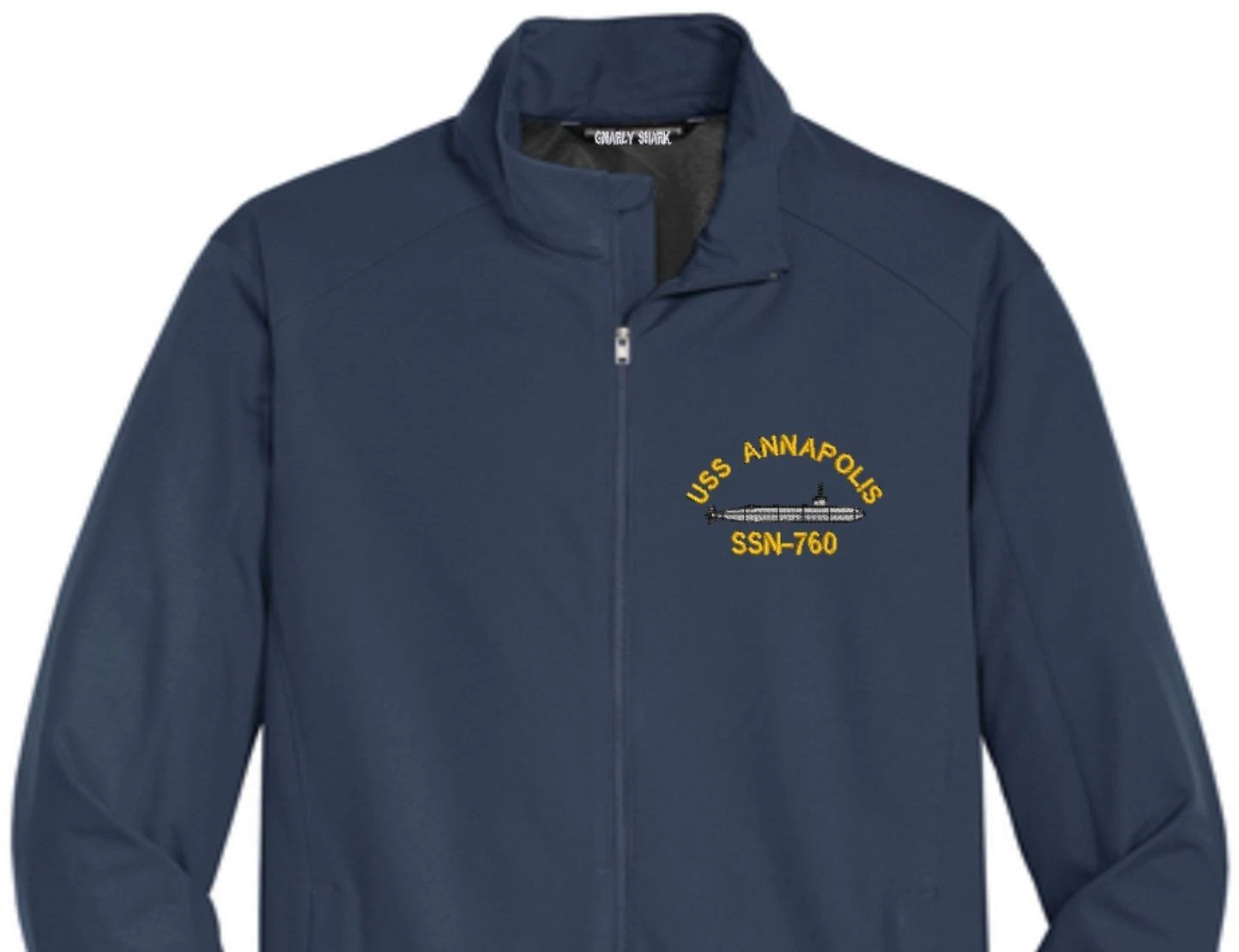 USS ANNAPOLIS SSN-760 Soft Shell Jacket. New. U.S. Navy - product detail image 1