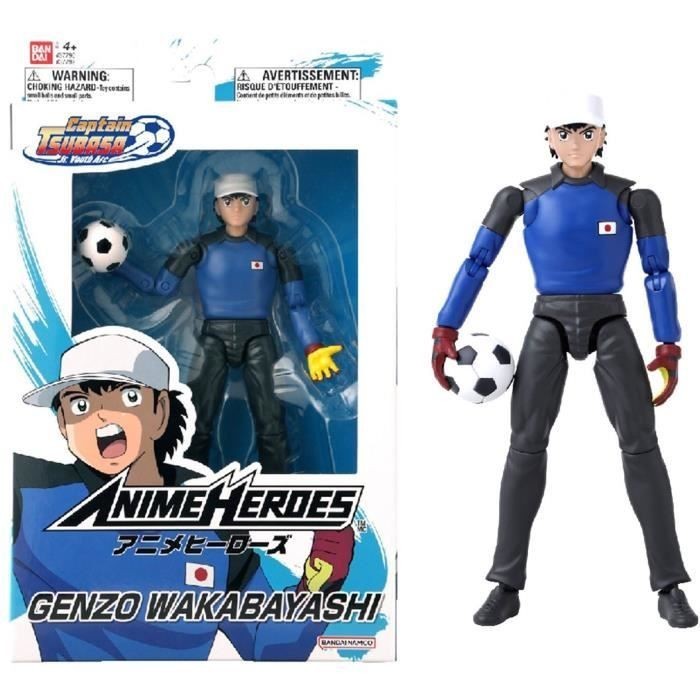 Figurine Genzo Captain Tsubasa 17 cm pour reconstituer les arrêts du manga