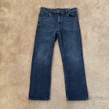 Wrangler Straight Leg Jeans Boys Husky 14