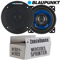 Lautsprecher Boxen Blaupunkt 2-Wege Auto Einbauset FüR Mercedes Sprinter Front
