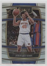 2021-22 Panini Select Concourse Silver Prizm Jericho Sims #87 Rookie RC 1g2w