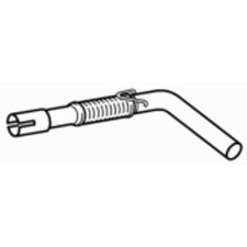 Quality Exhaust Link Pipe for Fiat Multipla 100 182B6.000 1.6 Litre (2004-2010)