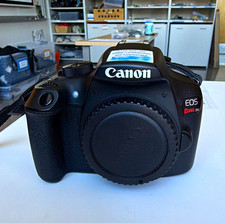 Canon EOS Rebel T6 Digital SLR Camera Body 18MP Black Autofocus USB HDMI