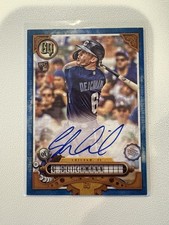 Greg Deichmann 2022 Topps Gypsy Queen #GQA-GD GQ Autographs Indigo /150 TY1
