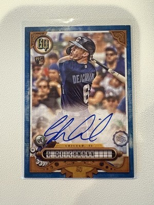 Greg Deichmann 2022 Topps Gypsy Queen #GQA-GD GQ Autographs Indigo /150 TY1