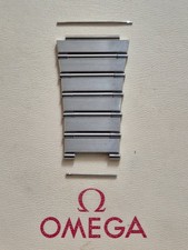 Nuovo Bracciale Omega Constellation Acciaio Inox 1448 Link Conici x 6 + PIns