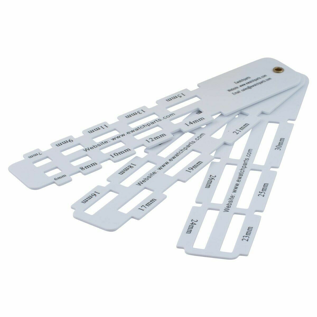 Invicta Watch Strap Band & Lug Measuring Ruler Gauge Tool 6mm to 30mm-image