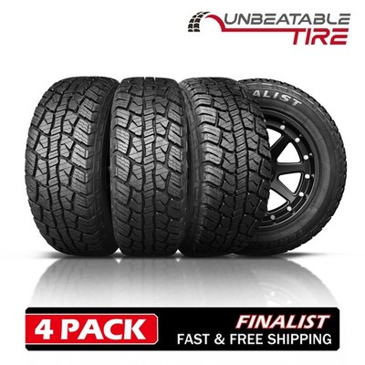 Set of 4 Finalist Terreno A/T 275/65R18 116T All Terrain SUV Tires 275 65 18