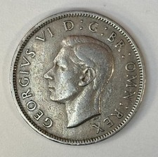 1948 Great Britain 2 Shillings George VI KM# 865