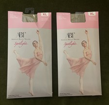 ABT American Ballet Theatre by Spotlights 2 Packs Tights Dancing Spandex Sz XL