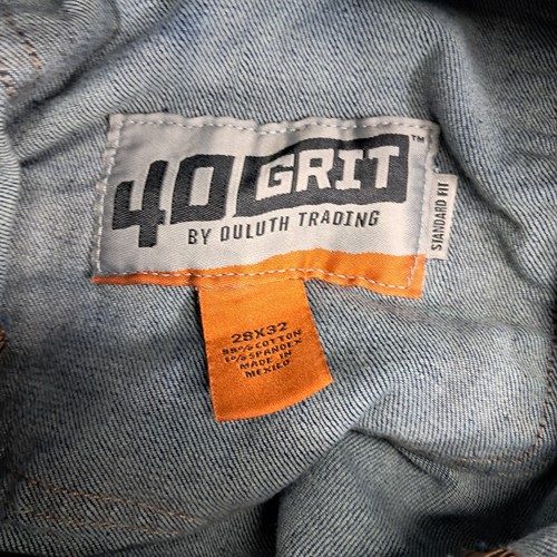 Duluth Trading 40 Grit Herren Carpenter Jeans Blau 28x30 - Bild 4 von 14