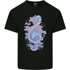 T-Shirt Enfant Dragon Clavier Musical
