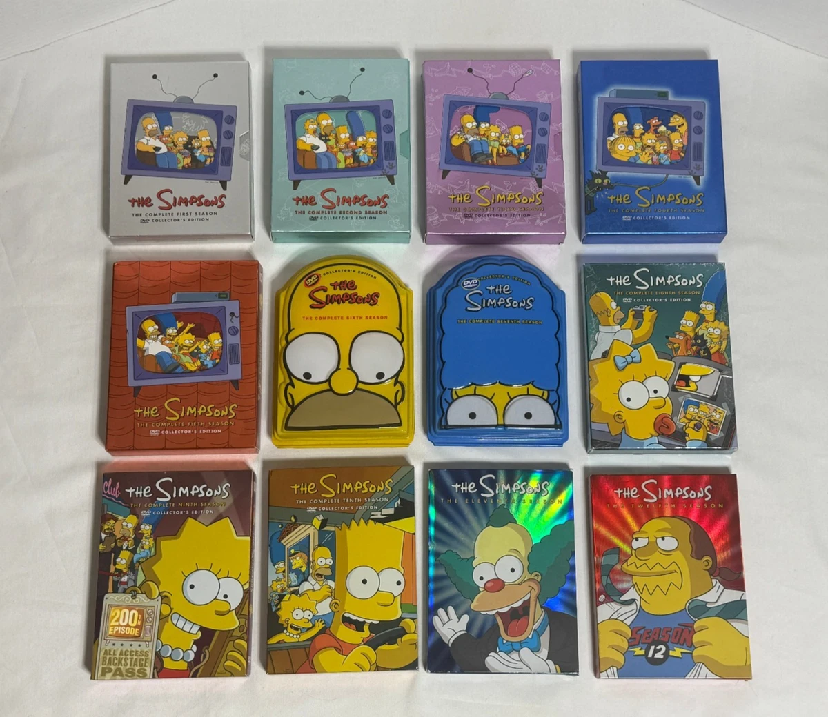 The Simpsons 10 Season DVDs for sale - eBay