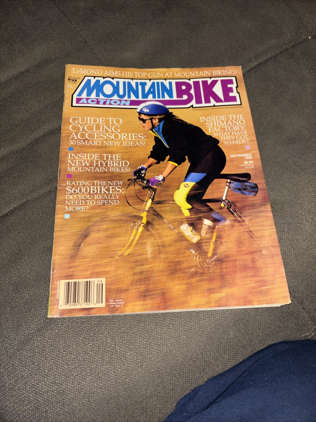 Mountain Bike Action Magazine September 1992 issue