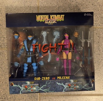 McFarlane SUB-ZERO vs. MILEENA Action Figure 2-Pack [Mortal Kombat Klassic]