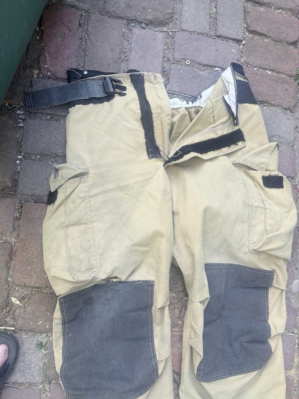 Globe Firefighting Pants And 2 Liners.