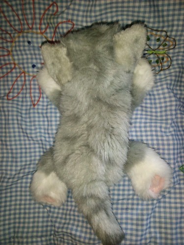 2000 Kitty Kitty Kittens By Tyco Purs "Smokey" Very Fluffy, Nose Replacement - Picture 3 of 10