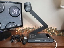 AVer Vision M70W Wireless 4K Document inspection microscope Camera Battery/DC A+