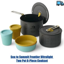 Sea to Summit Frontier Ultralight Two Pot 6-Piece Cookset