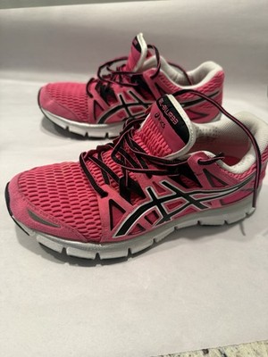 ASICS GEL-Contend 3 (Women's) Style code:T2F8N Colorway: Pink/Black/White Sz 8.5