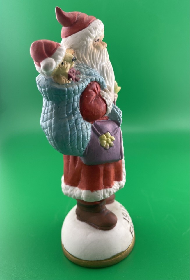 Collectable Vintage Old World Santa Claus Ceramic Christmas Figurine ...