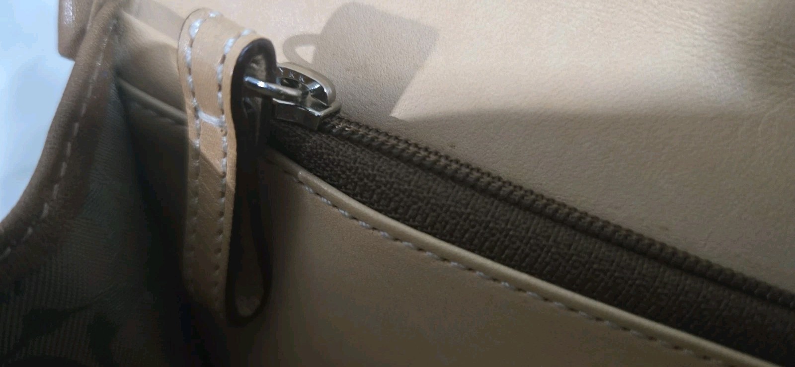 Coach Signature Patchwork Leather Suede Wristlet Wallet Blue Multi Tan Lot 