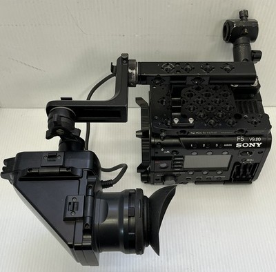 MA6 Sony PMW-F5 CineAlta 4K Camera w/ DVF-L350 LCD Color View Finder  729HRS