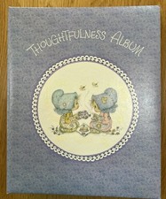 Vintage Hallmark Betsey Clark Card Album Organizer Thoughtfulness Album In Box