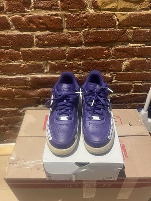 Size 10 - Nike Air Force 1 Low Purple Skeleton