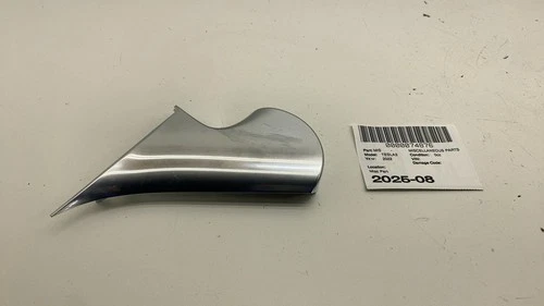 ⭕17-20 Tesla Model 3 Right Exterior Door Mirror Lower Mounting Trim Cover Chrome