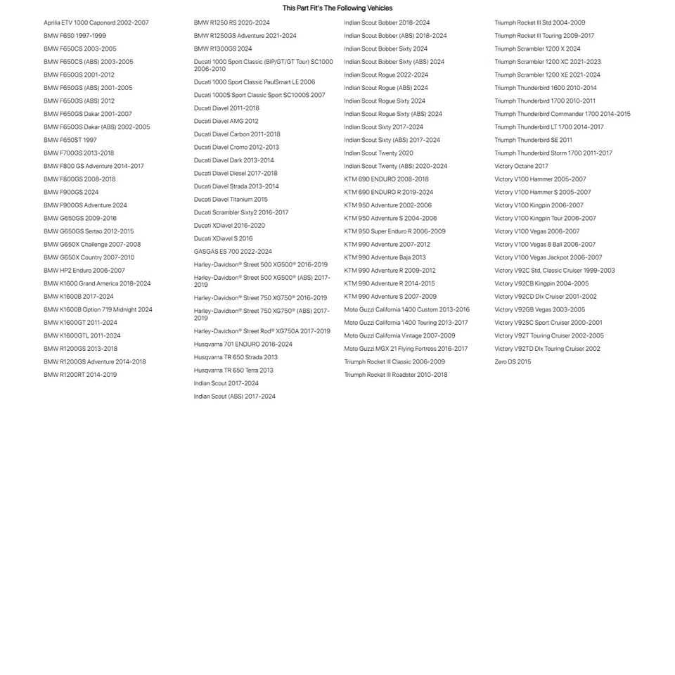 Tusk Brake Pad - Sintered Metal Front Right For KTM 990 Adventure 2007-2012 - Image 2 of 4