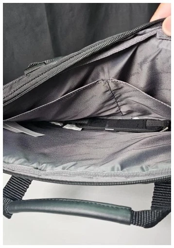 Samsonite 1910 Black Document Bag Briefcase – Multi-Pocket Organizer NWOT - Image 3 of 4