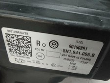 5H1941006 scheinwerfer VOLKSWAGEN GOLF VIII BERLINA CD1 12.2019- susop656943