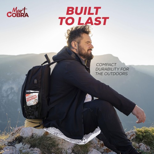Notfalldecke 100er Pack | Reflektierendes Thermo Mylar | Behält 90% Körper He - Bild 5 von 7