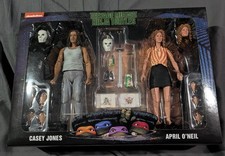 NECA Teenage Mutant Ninja Turtles 1990 Movie Casey Jones & April O'Neil Set NEW