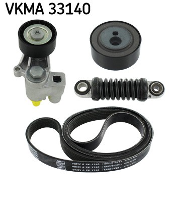 SKF VKMA 33140 V-Ribbed Belt Set for CITROËN,FIAT,PEUGEOT