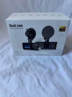 Dual Lens Dash Cam 1296P HD Vehicle BlackBox DVR Car Camera Recorder