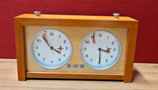 DDR Ruhla GARDE Schachuhr Timer Schach in OVP #616