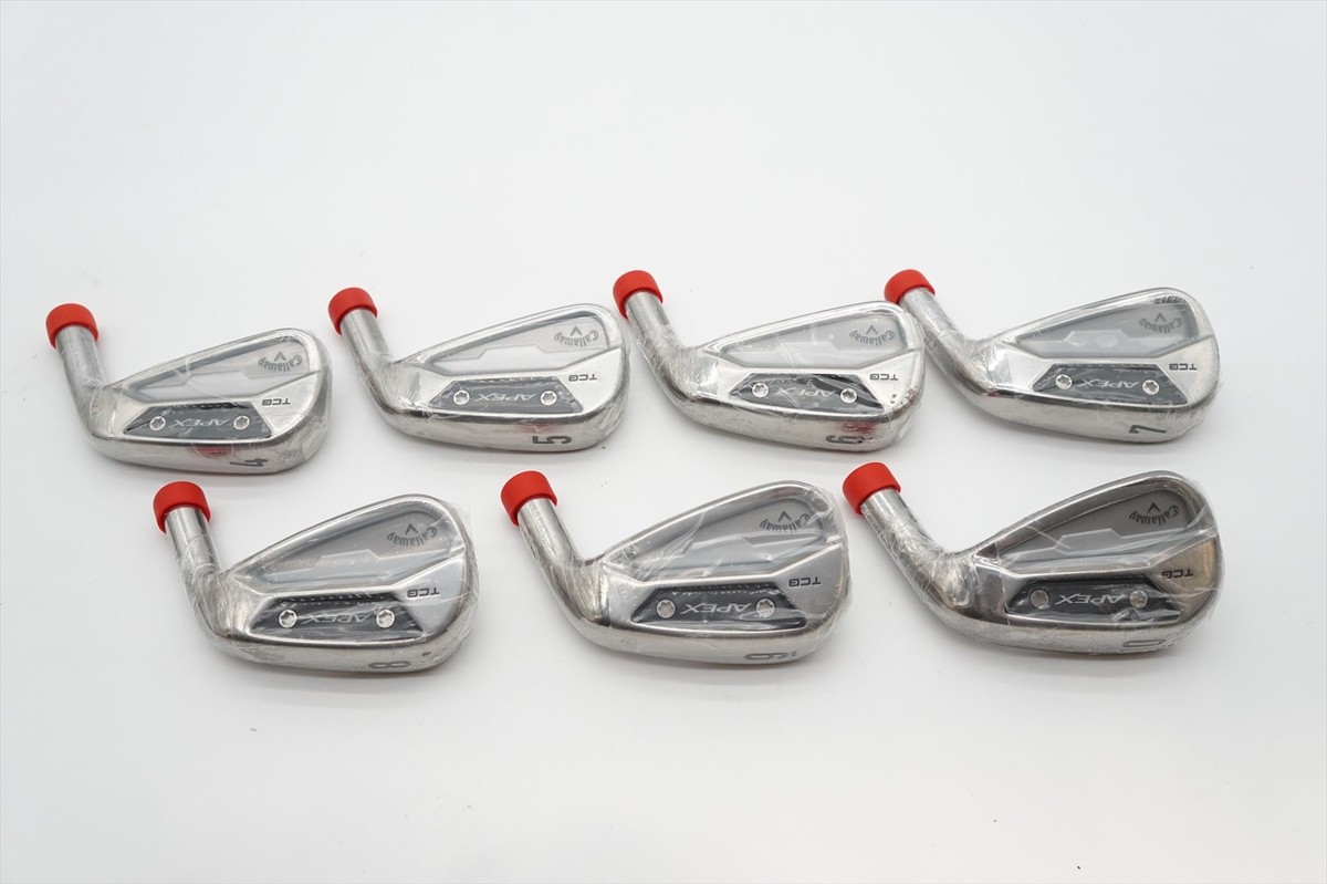 New 2024 Callaway Apex Tcb RAW #4-Pw Iron Set Club Head Only