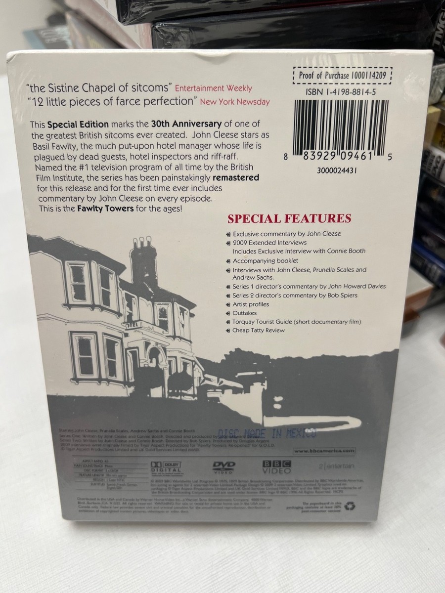フォルティタワーズ DVD-BOX Fawlty Towers: The Complete Collection (Remastered) (DVD, 1975