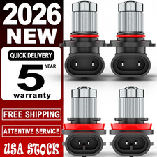 For Cadillac SRX 2010 2011 2012-2016 ice blue Headlight Fog Light Bulbs