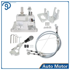 Shifter Cables Trans Bracket Shifter Box Kit For K20 K24 K Swap EG EK K-Series