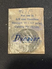 Hamilton Factory Mainspring for 6/0s Hamilton No. 717202 - Alloy