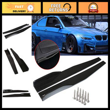 Universal Car Side Skirt Rocker Splitters Winglet Wings Canard Diffuser Spoiler  