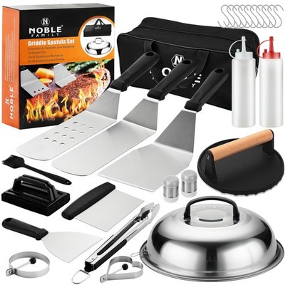 27 PCS Griddle Accessories Kit, Flat Top Grill Accessories Set for Camping, P...