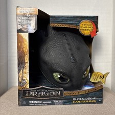 How To Train Your Dragon Electronic Blast  Roar Toothless Mask Night Fury