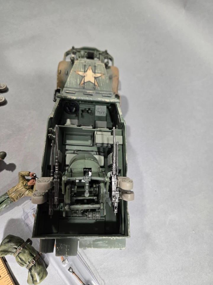 Forces of Valor WW 2 U.S. halftrack for Marx  playset - Image 3 of 4