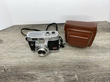 VTG Kodak Motormatic 35 Film Camera Ektanar Lens 44mm f/2.8  Case Untested 