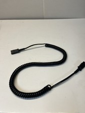 Plantronics POLY Quick-Disconnect QD Headset Extension Coiled Cord 40703-01