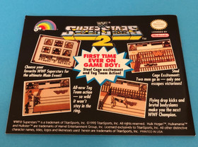 WWF WrestleMania Steel Cage Challenge Nintendo NES - CIB with Poster and manual